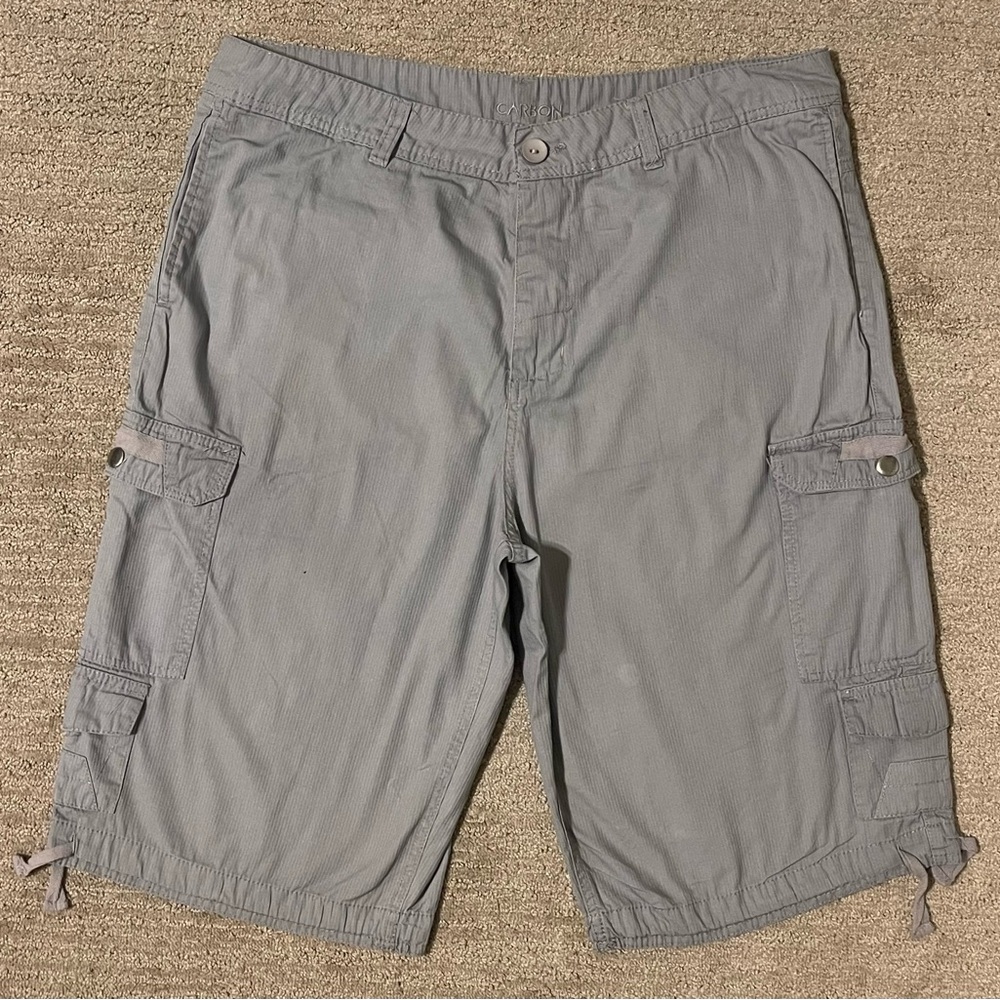 Carbon Gray Cargo Shorts